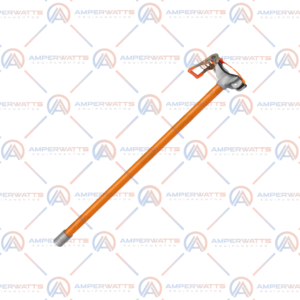 Bastão alavanca 51 x 1220 mm para girar poste com catraca e cinta