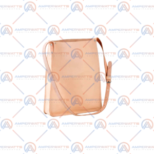 Bolsa de couro sem tampa