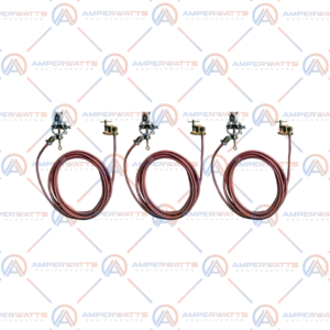 Conjunto de aterramento para linhas de transmissão e subestaçoes AT
