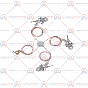 Conjunto de aterramento rápido e temporário p cabine e cubículo Grampo 731 e 7552