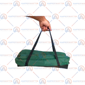 Bolsa de lona para aterramentos