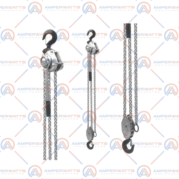 Talha manual de alavanca (capacidade 4.500 kgf) – AmperWatts Equipamentos