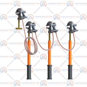CONJUNTO DE ATERRAMENTO BT COM BASTÃO